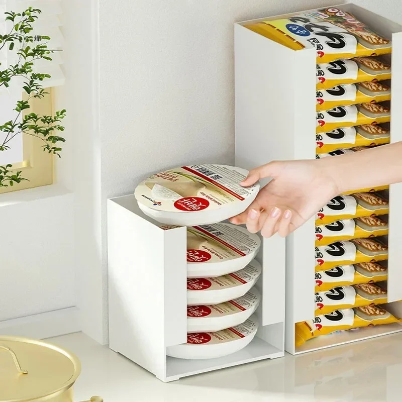 Food Storage With Dividers - Instant Noodle Storage Box Multi Functional