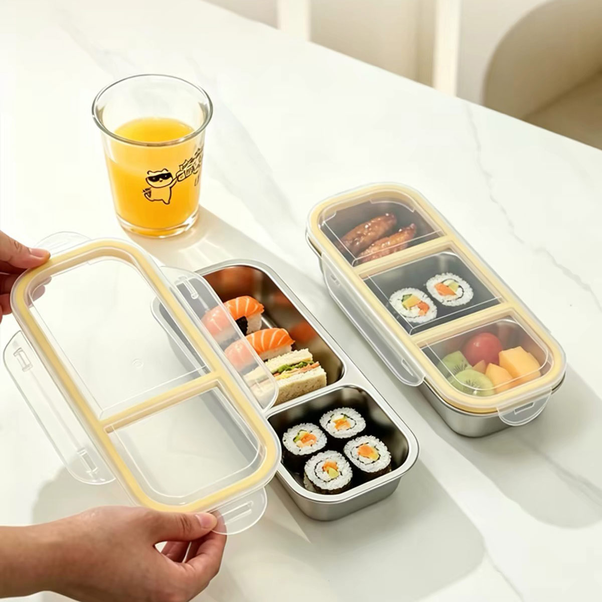 Stainless Steel Food Storage B - Food Storage Oven Safe recension och pris