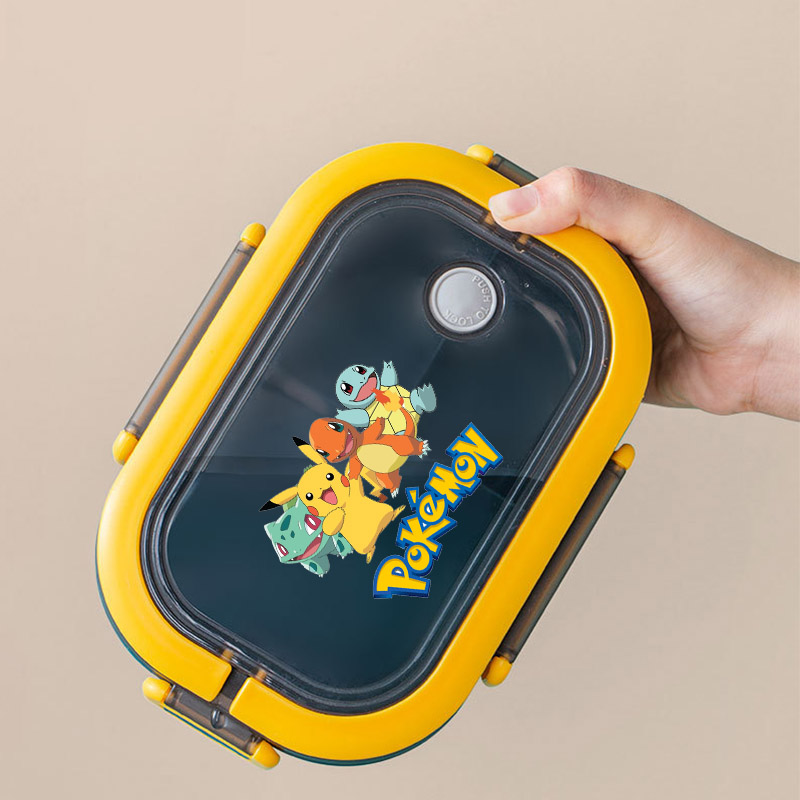 Anime Cartoon Lunch Box Pok É  - Food Storage With Dividers recension och pris