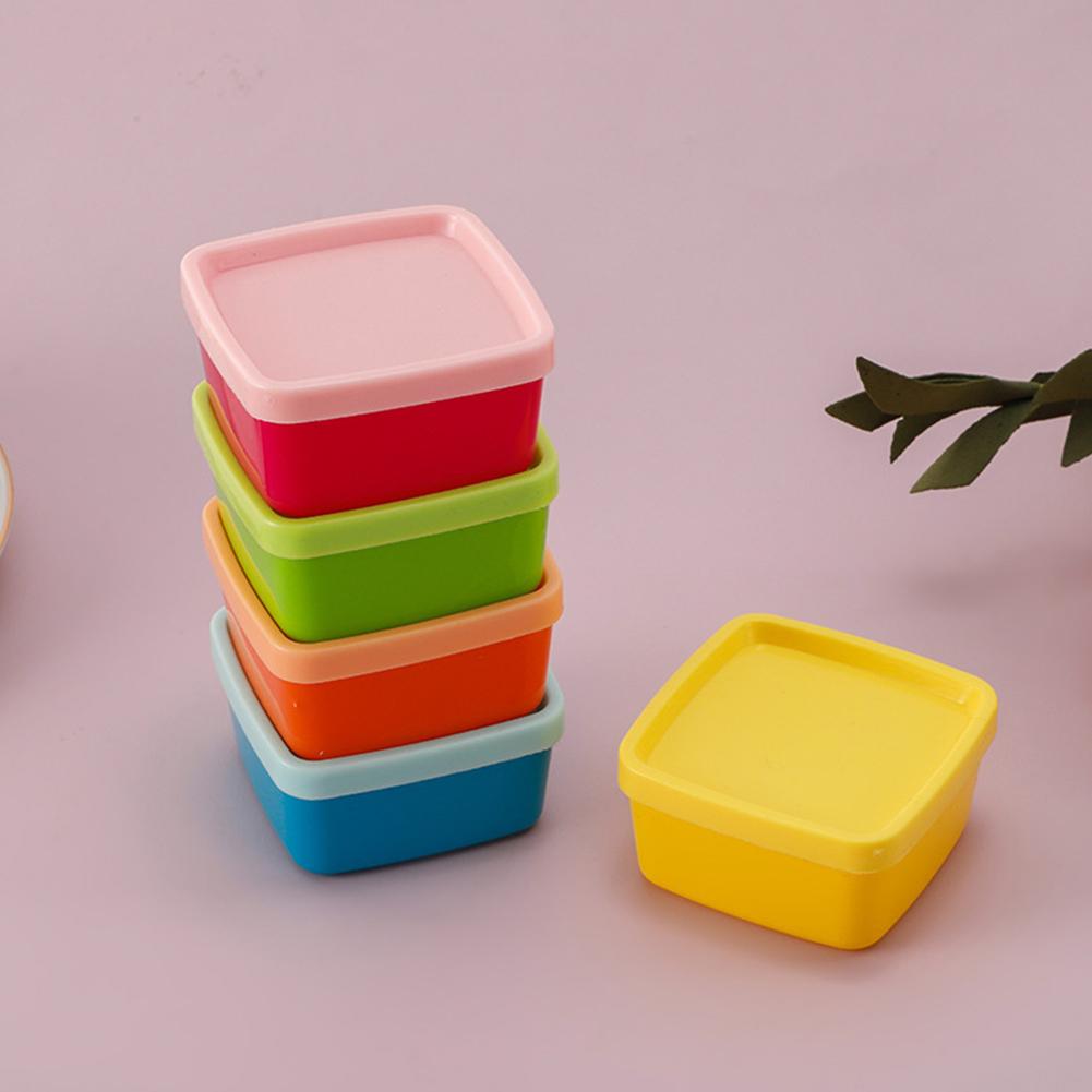 5Pcs Mini Squeeze Bottle Lunch - Food Storage Meals recension och pris