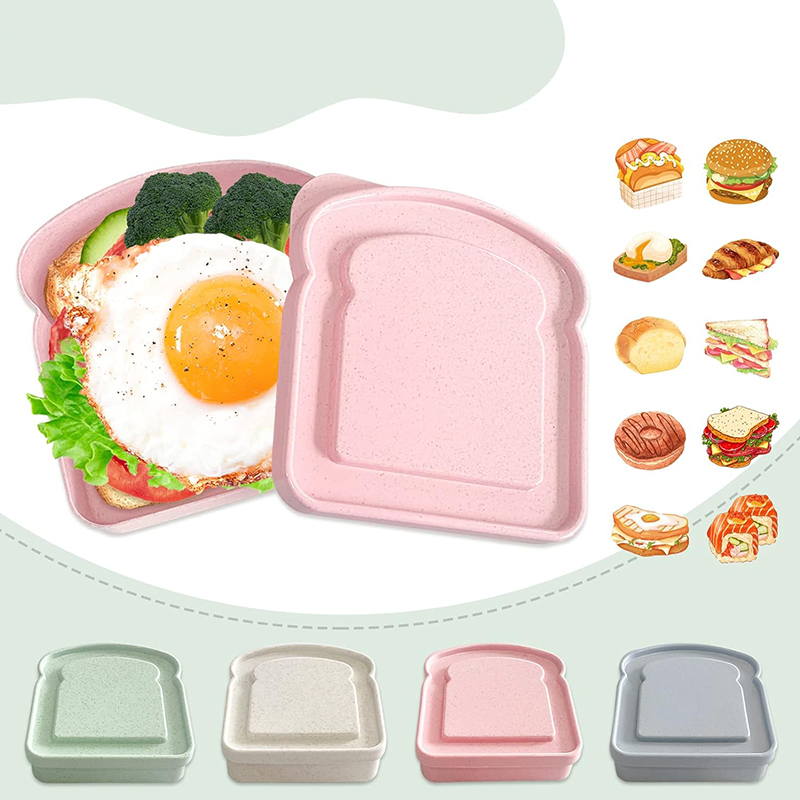 Sandwich Containers Lunch Box  - Food Storage Oven Safe recension och pris