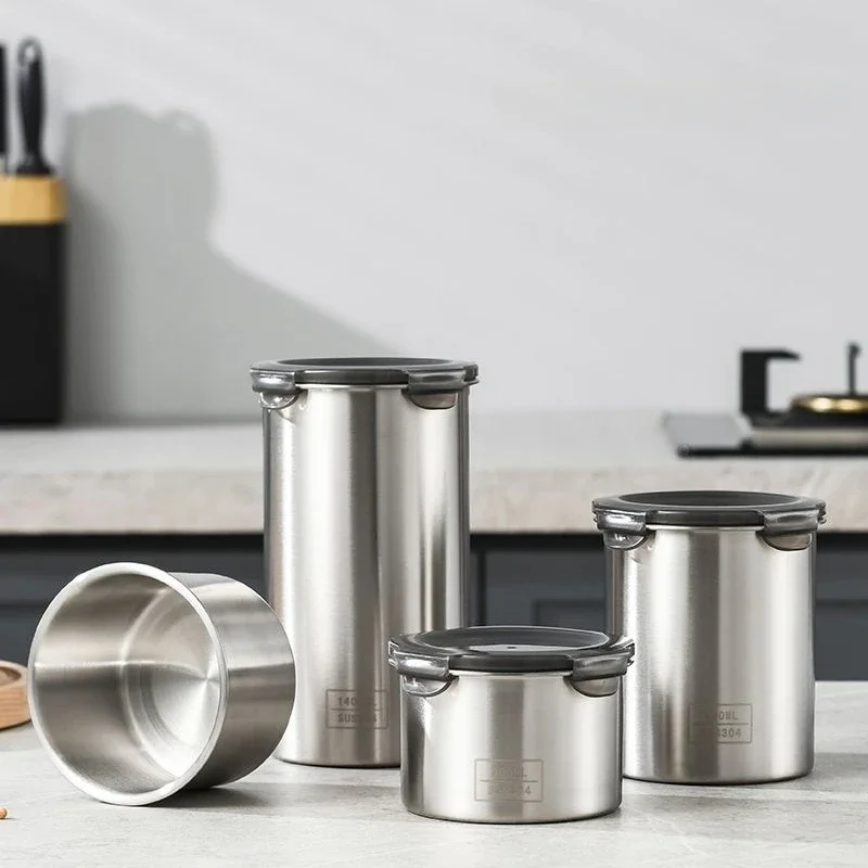 304 Stainless Airtight Contain - Food Storage With Dividers recension och pris