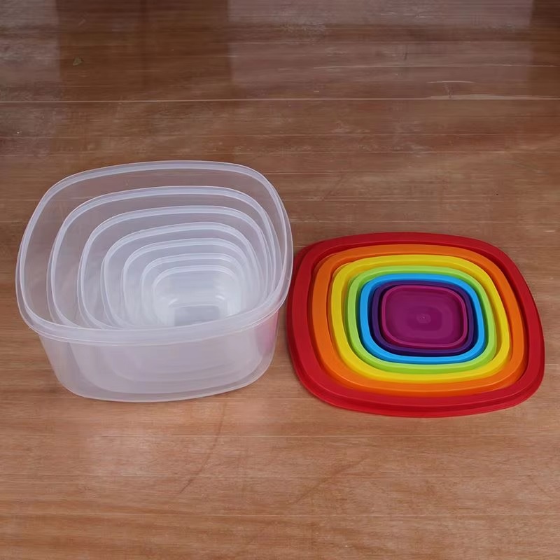 Rainbow 7pcs Food Container Pl - Food Storage Containers recension och pris