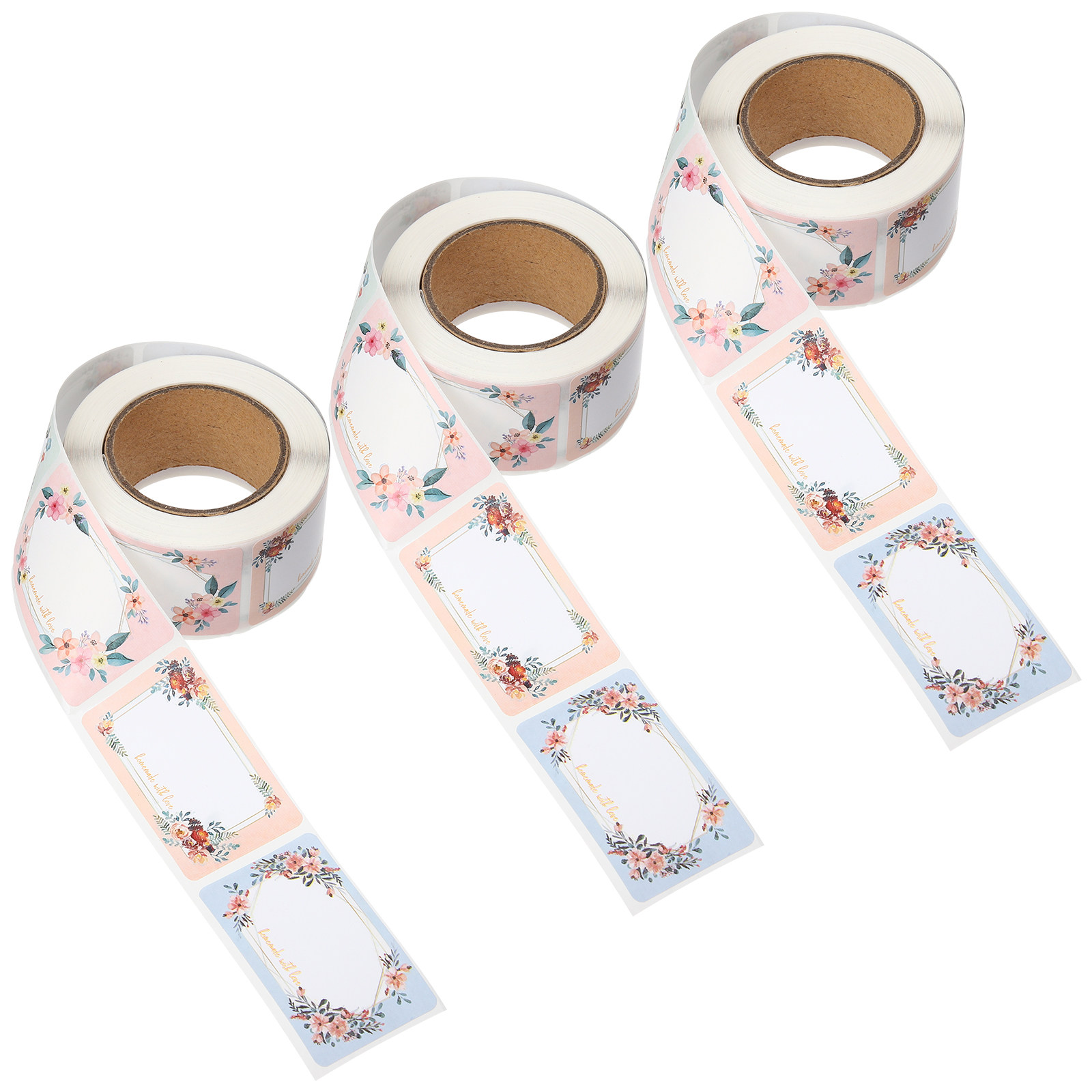 3 Rolls Blank Name Sticker Lab - Food Storage Labels recension och pris