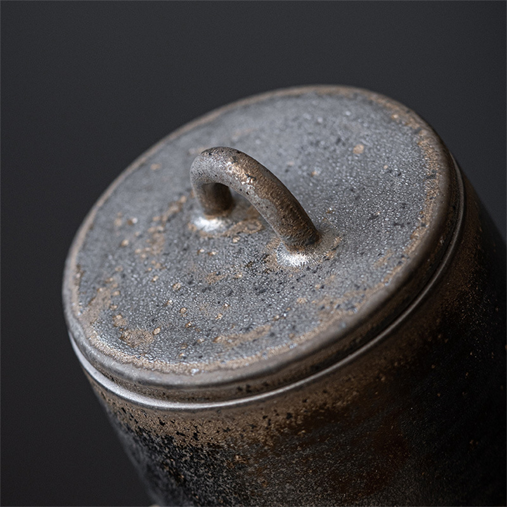 Ceramic Tea Caddy Sealed Jar S - Food Storage With Dividers recension och pris