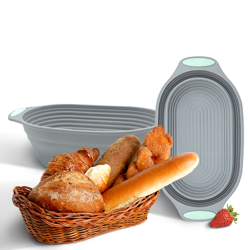 1PC Silicone Foldable Banneton - Food Storage With Dividers recension och pris
