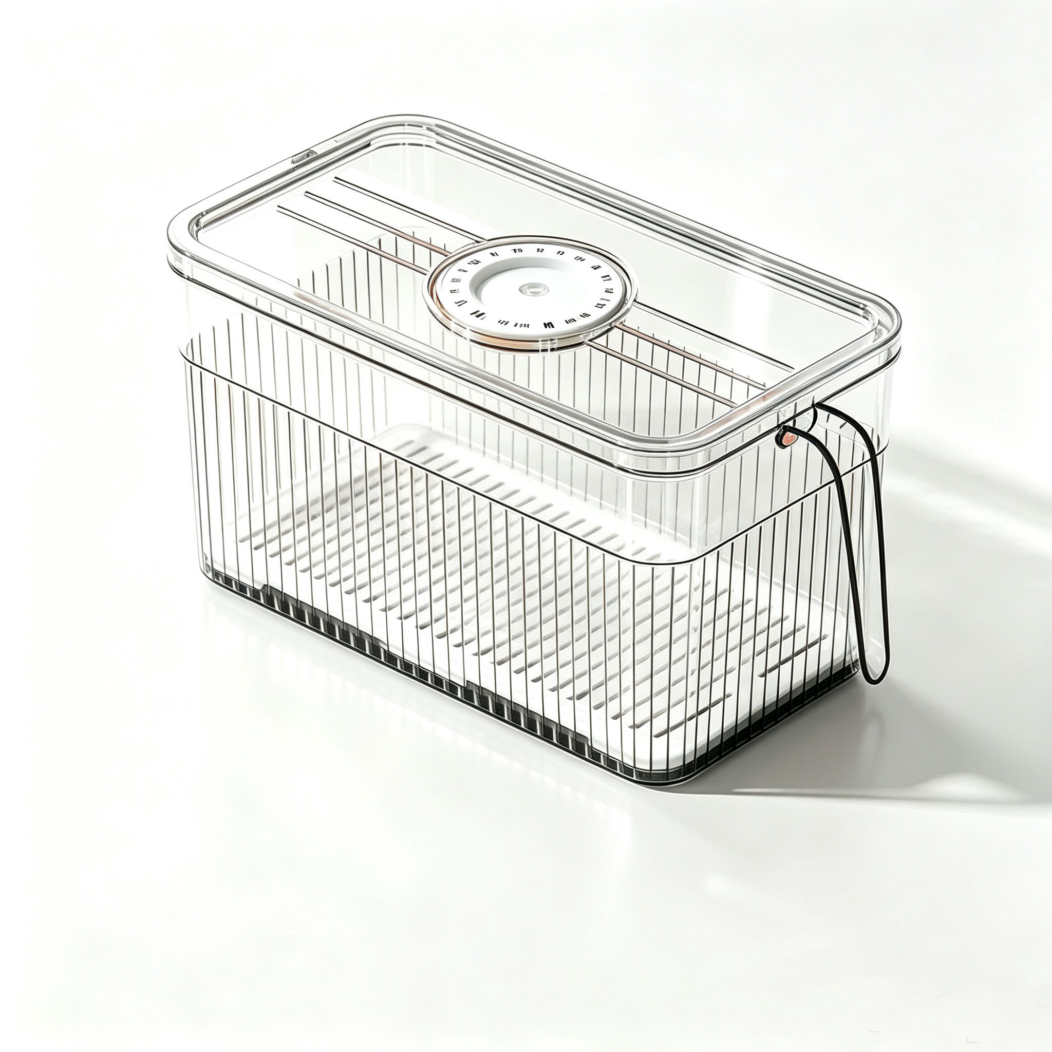Refrigerator Storage Box with  - Food Storage With Dividers recension och pris