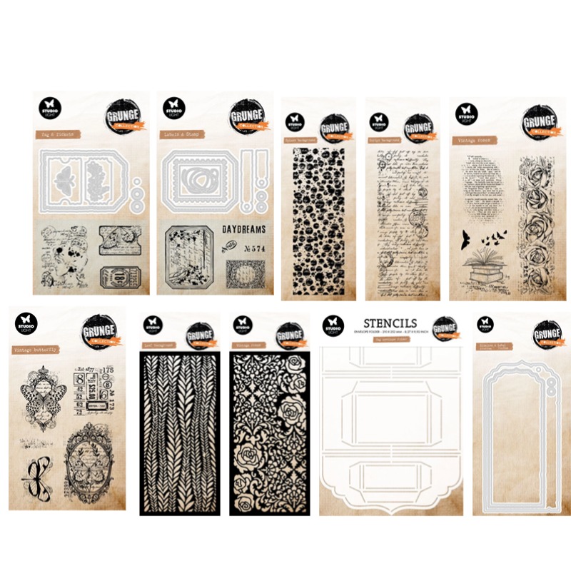 Tag Envelope Grunge Collection - Food Storage Labels recension och pris