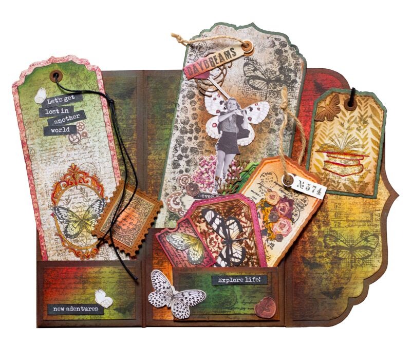 Tag Envelope Grunge Collection - Food Storage Labels recension och pris