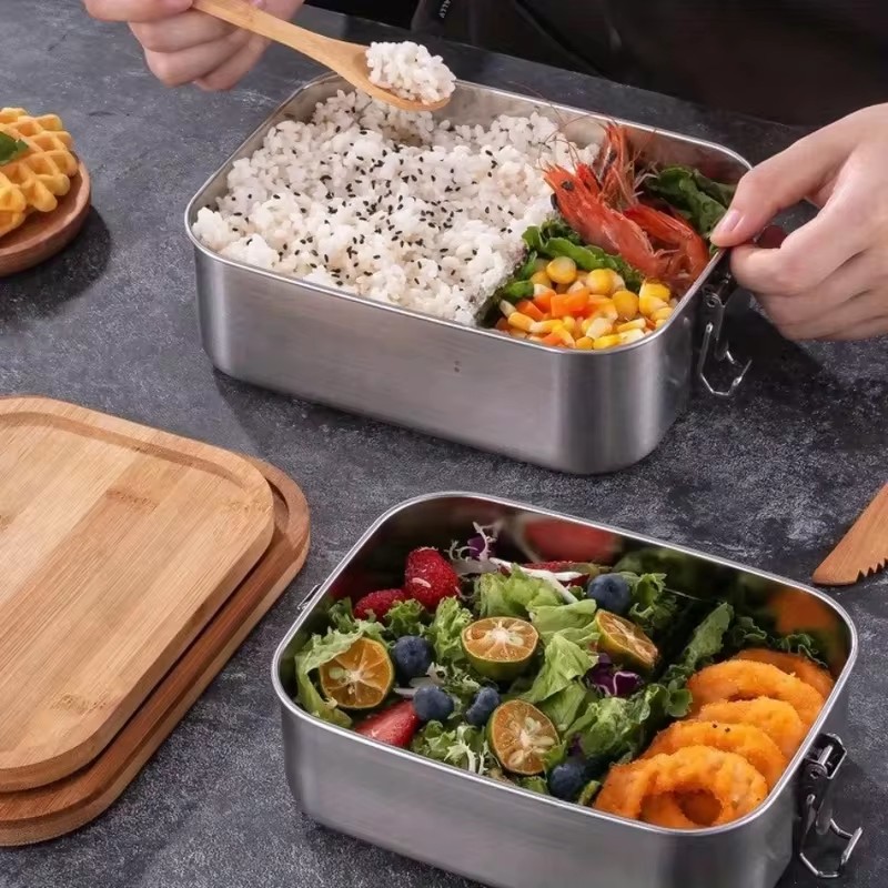 Durable 304 Stainless Steel Lu - Food Storage Meals recension och pris