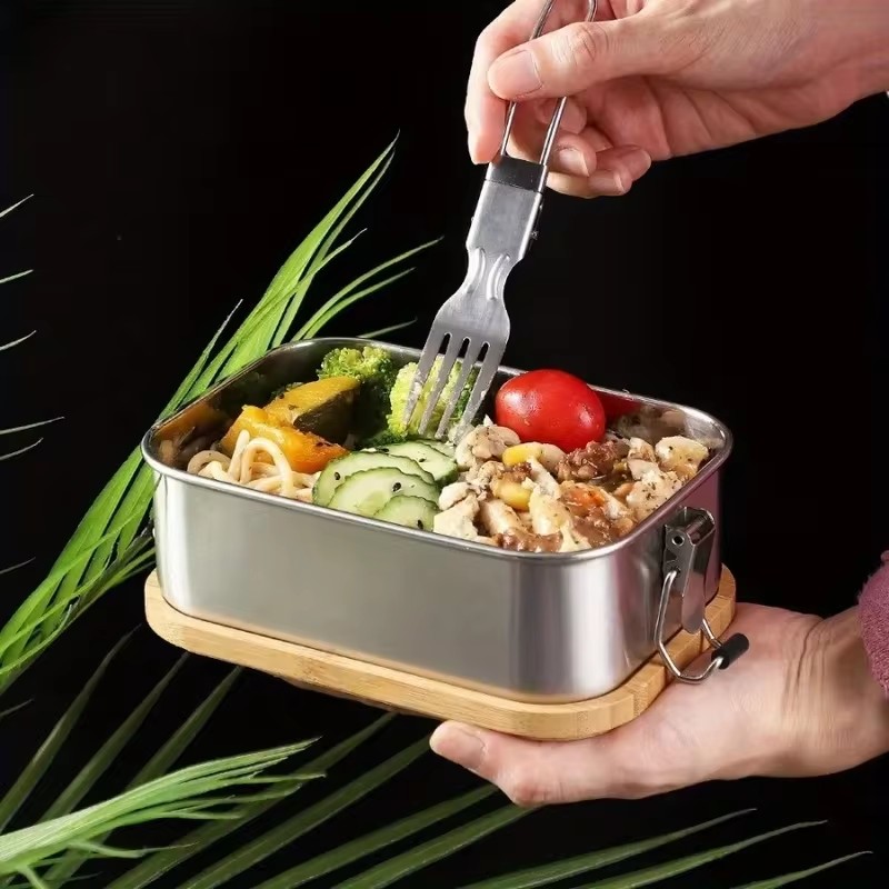 Durable 304 Stainless Steel Lu - Food Storage Meals recension och pris