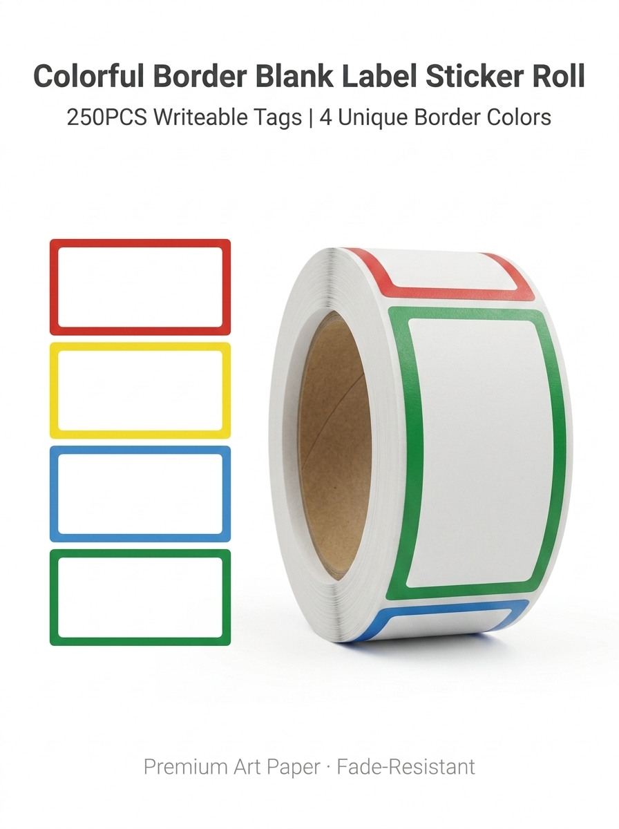250Pcs/Roll Name Storage Books - Food Storage Labels recension och pris