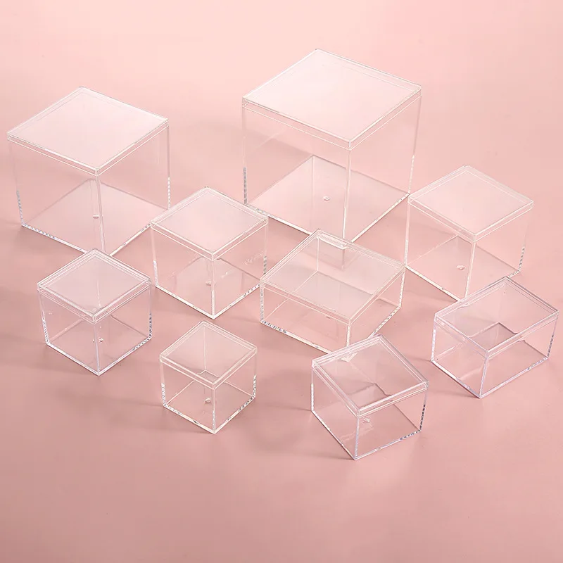 12 PCS Transparent Acrylic Box - Food Storage With Dividers recension och pris