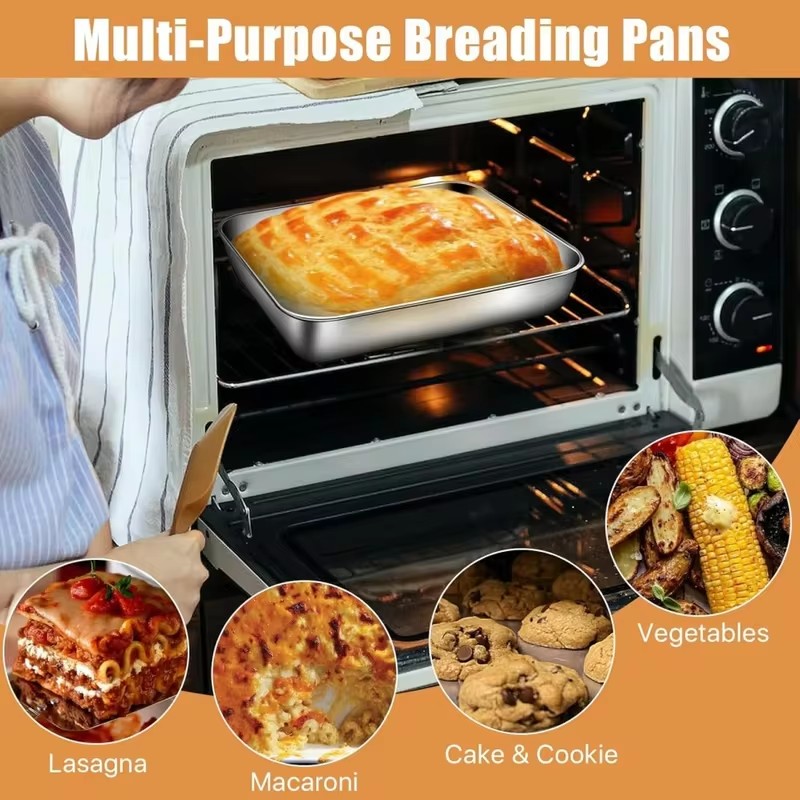 3-Piece Stainless Steel Food C - Food Storage Meals recension och pris
