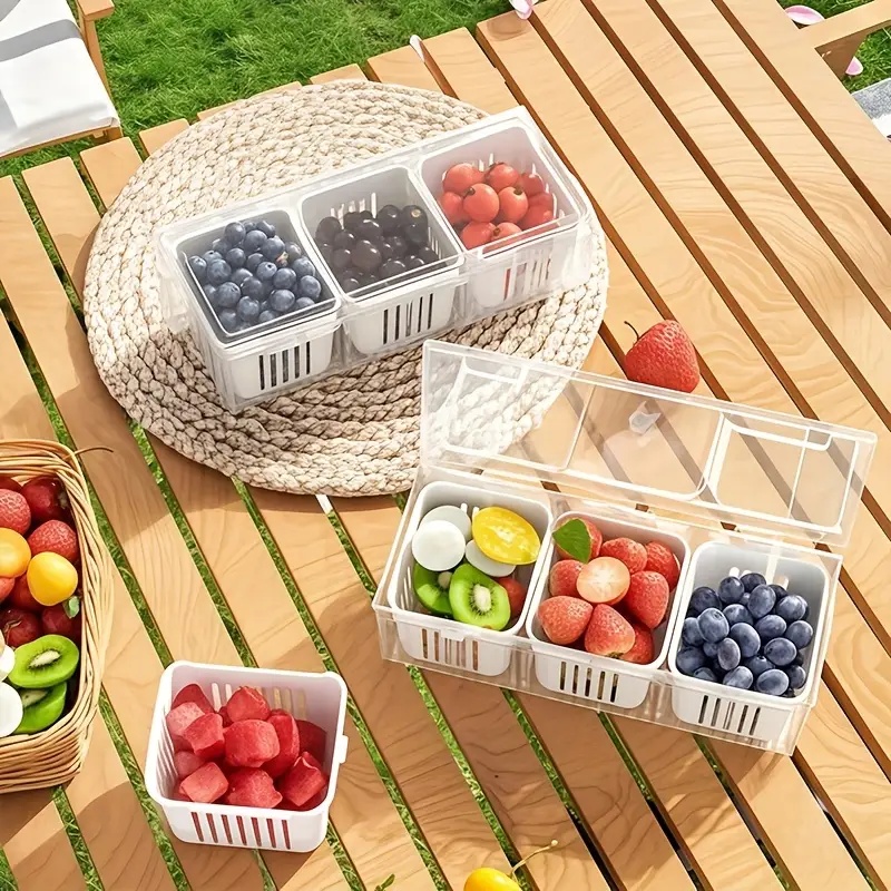1pc Compartment Food Storage C - Food Storage With Dividers recension och pris