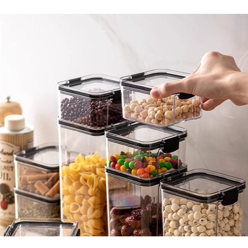 1PC Square Thickened Clear Pla - Food Storage Containers recension och pris