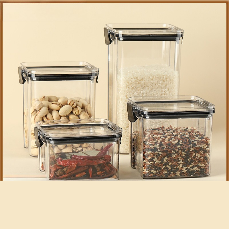 1PC Square Thickened Clear Pla - Food Storage Containers recension och pris