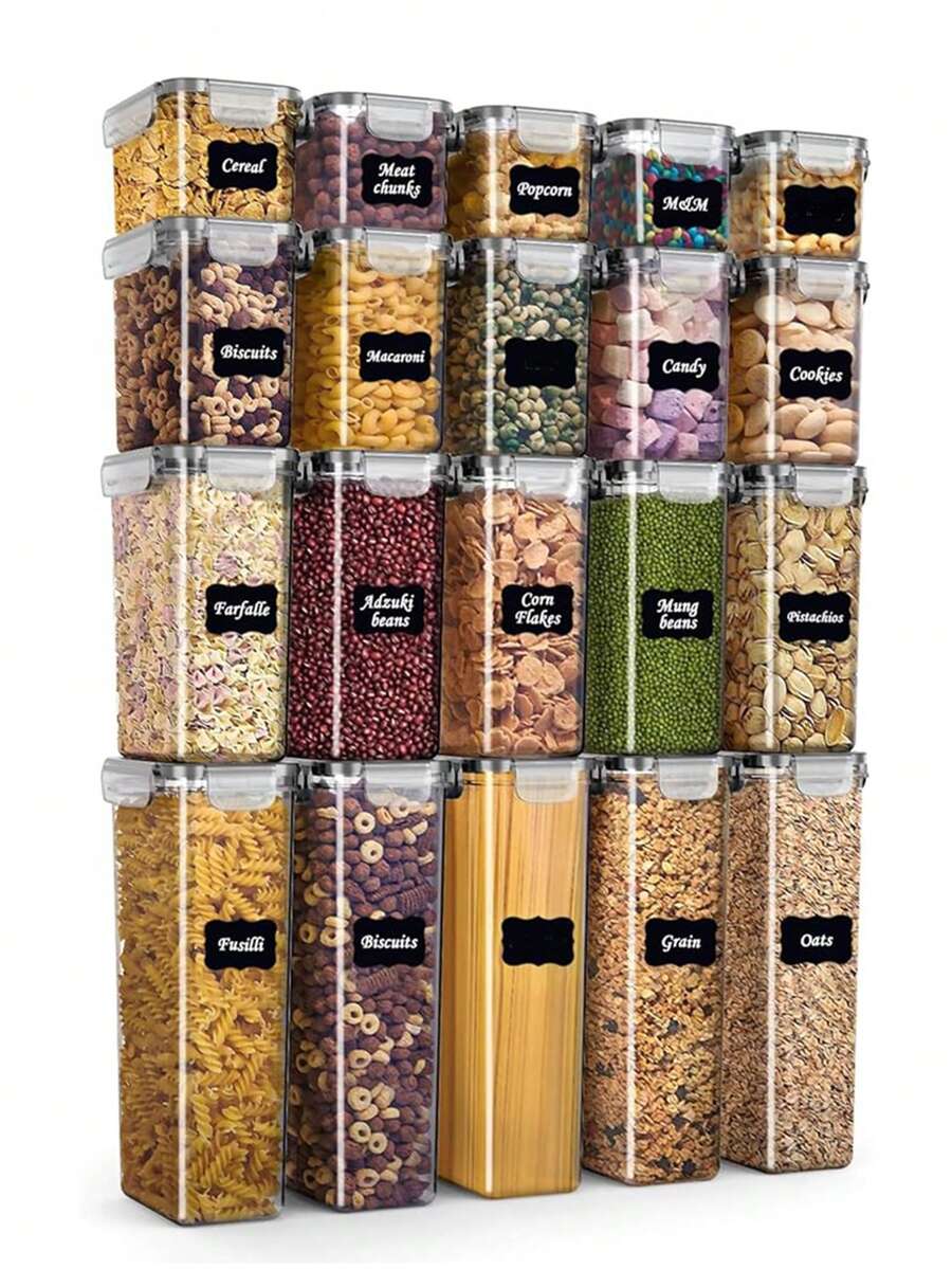 24pcs Airtight Food Storage Co - Food Storage Labels recension och pris
