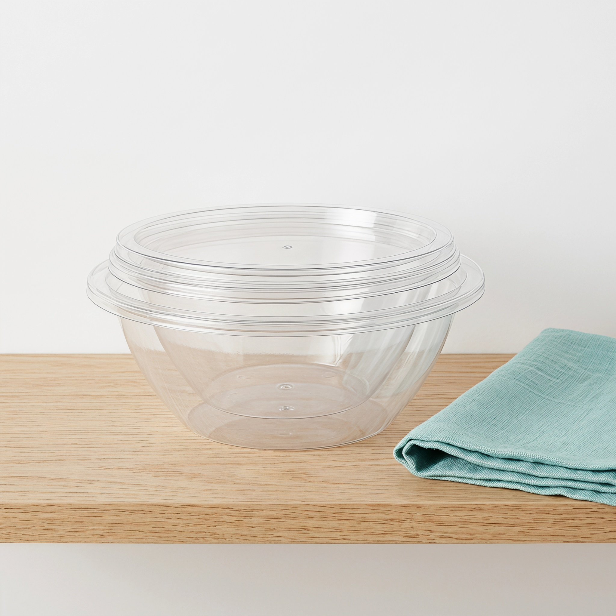 Clear Plastic Mixing Bowls wit - Food Storage Meals recension och pris