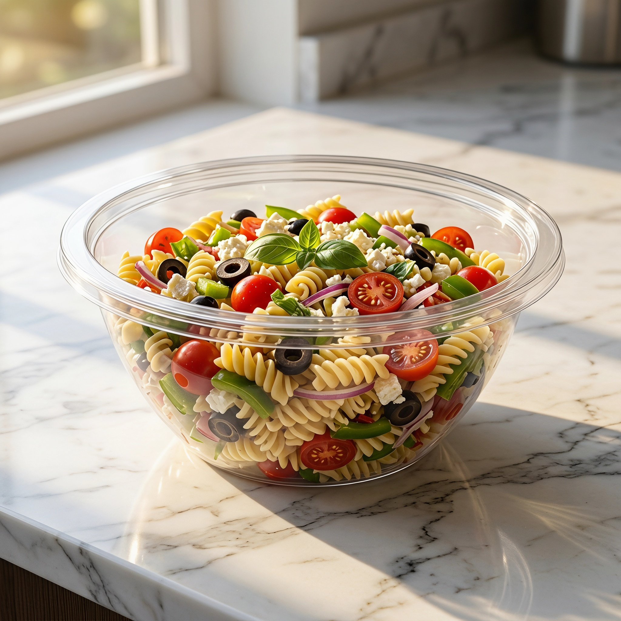 Clear Plastic Mixing Bowls wit - Food Storage Meals recension och pris