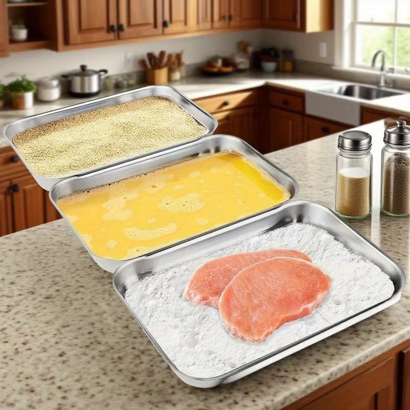 3-Piece Stainless Steel Food S - Food Storage Meals recension och pris