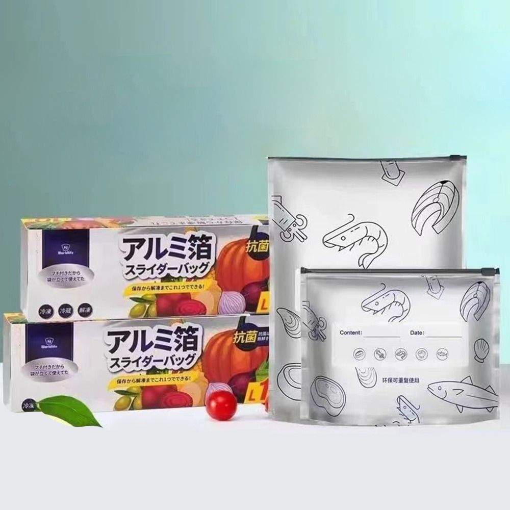 10Pcs/Bag Large Capacity Alumi - Food Storage Bag recension och pris