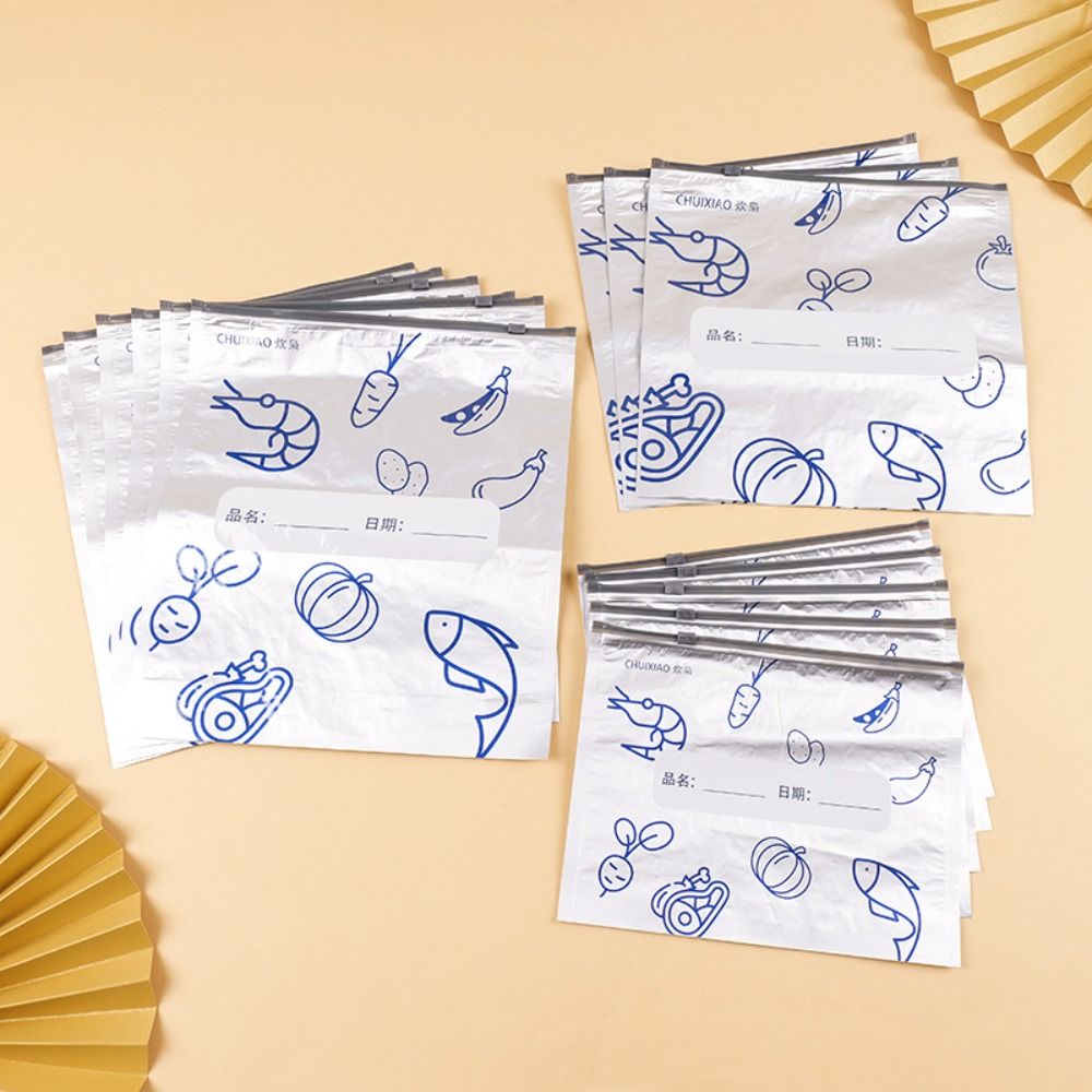 10Pcs/Bag Large Capacity Alumi - Food Storage Bag recension och pris