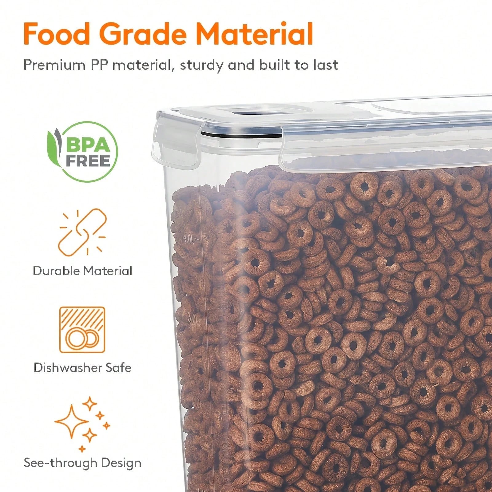 Airtight Food Storage Containe - Food Storage Labels recension och pris