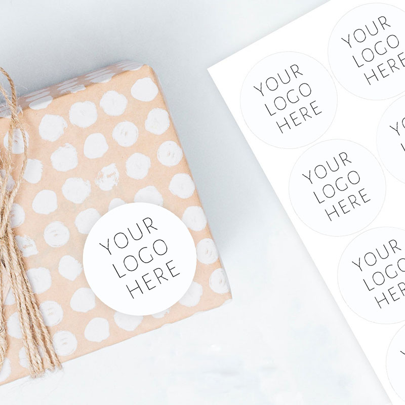 2.5cm-6cm Custom Logo Stickers - Food Storage Labels recension och pris