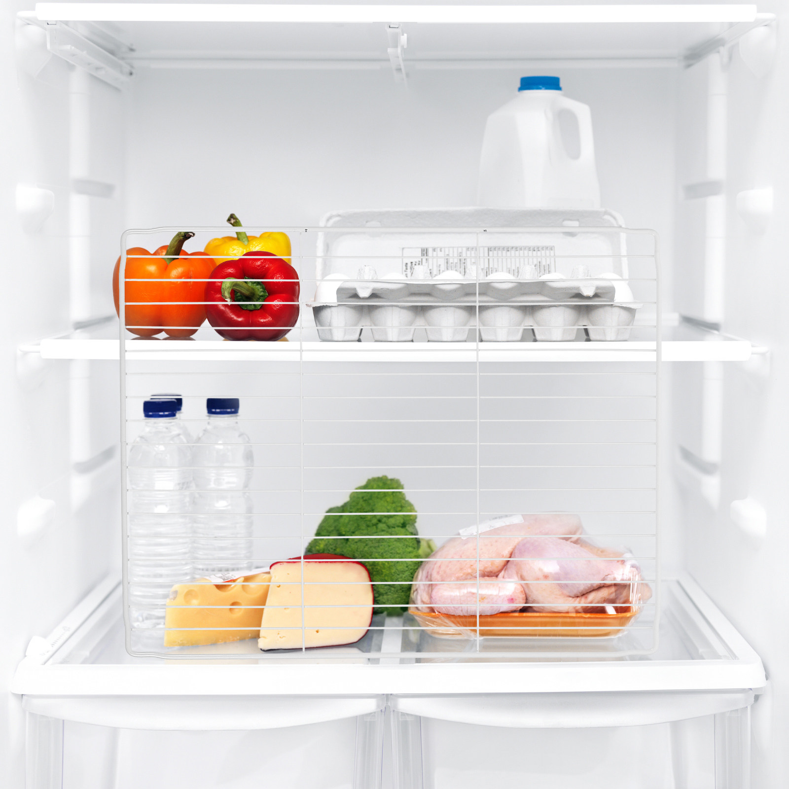 2Pcs Refrigerator Wire Divider - Food Storage With Dividers recension och pris