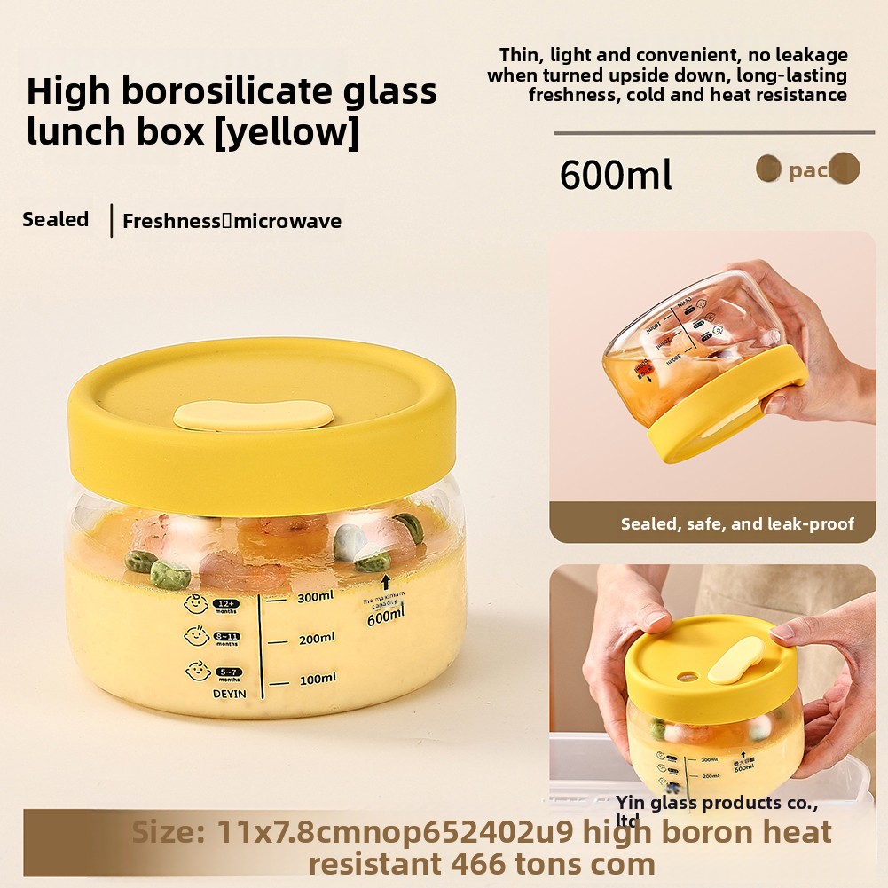Glass Food Storage Container A - Food Storage Oven Safe recension och pris