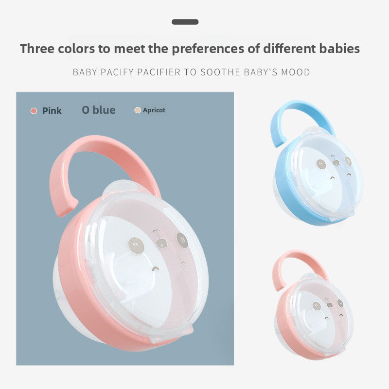 New Baby Pacifier Clear Dustpr - Food Storage Oven Safe recension och pris
